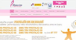 Desktop Screenshot of breastcancer.cz